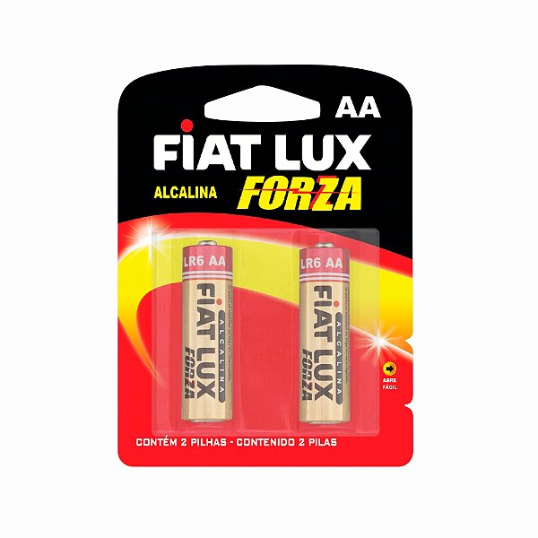 Pilha Alcalina Aa Pequena Para Eletronicos Fiat Lux 2un