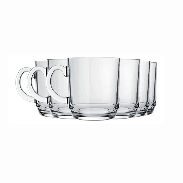 Kit 6 Unidades Caneca Nadir Aspen 300ml
