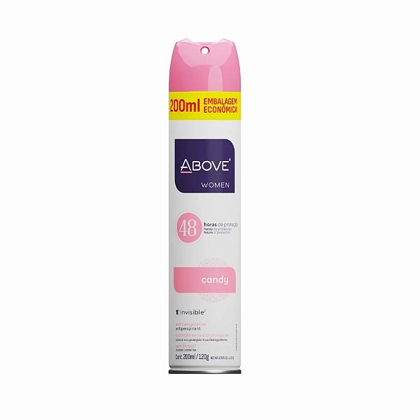 Desodorante Above Aerossol Women Candy 200ml