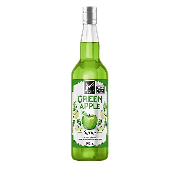 Xarope Member's Mark Maçã Verde 700ml