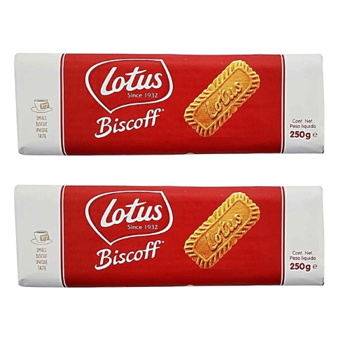 2 Biscoito Lotus Biscoff 250g Importado