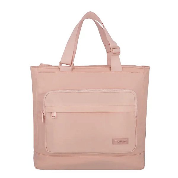 Bolsa Xtrem Chloe 5xt Rosa Pálido Tote Feminina