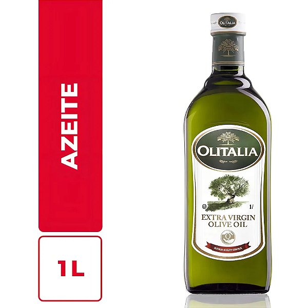 Azeite De Oliva Extra Virgem Italiano Olitalia Vidro 1l