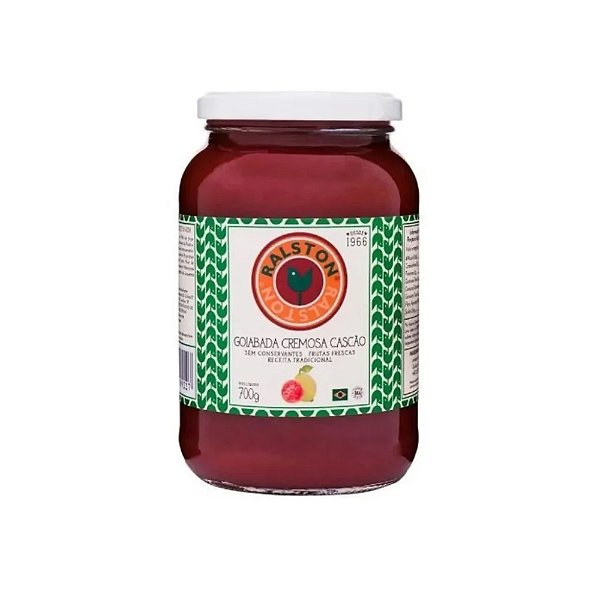 Goiabada Cascão Cremosa Doce De Colher Ralston Vidro 700g