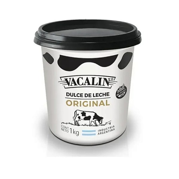 Doce De Leite Argentino Original Vacalin1 Kg