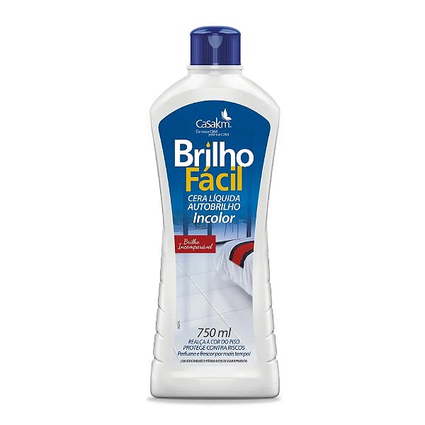 Cera Liquida Brilho Fácil Incolor 750 Ml
