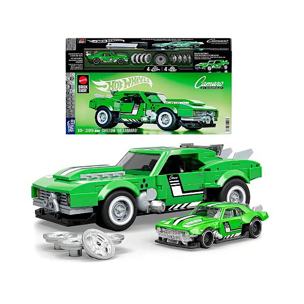 Hot Wheels Brick Shop Speed 68 Custom Camaro