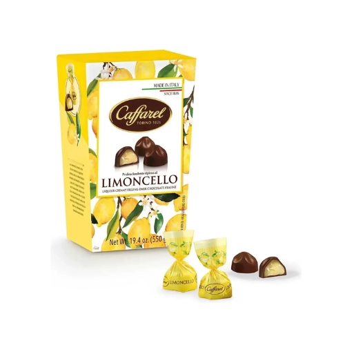 Chocolate Amargo Licor De Limão Caffarel Limoncello 200g