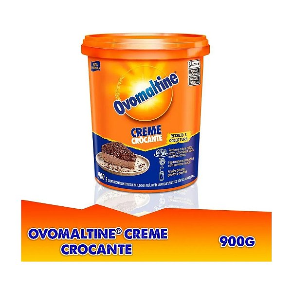 Creme Crocante De Ovomaltine 900g Creme De Avelã