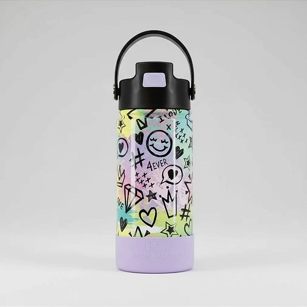 Conjunto De Garrafa Térmica Infantil Hybrid Com 2 Peças