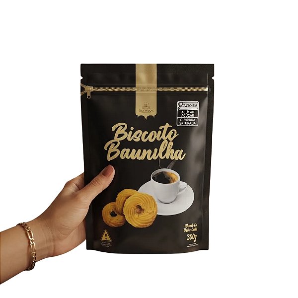 Biscoito Baunilha Pacote Pouch 300g