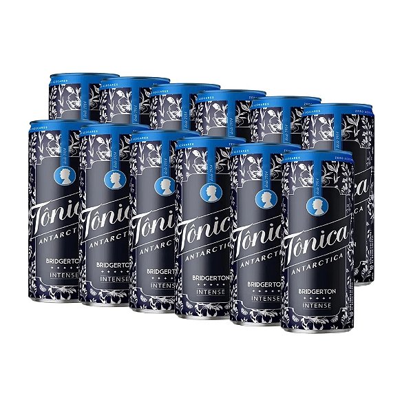 Tônica Antarctica Intense 350ml Lata Pack Com 12 Unidades
