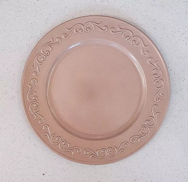 Sousplats  rosé