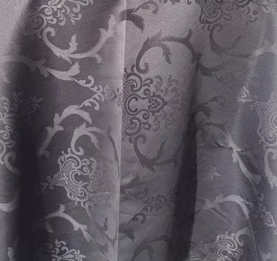 toalha jacquard preto