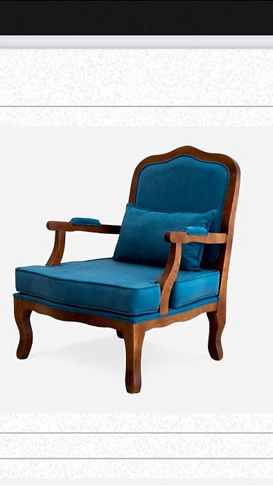 poltrona veneza azul