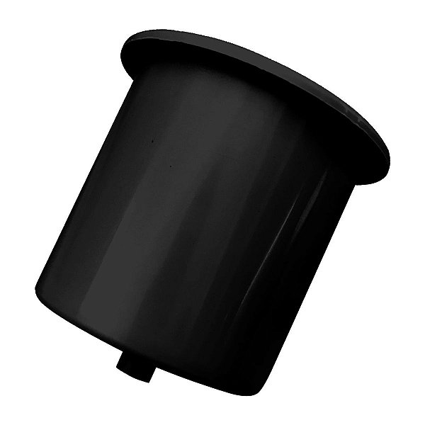 Porta Copos de Embutir Cor Preta C/ Proteção UV