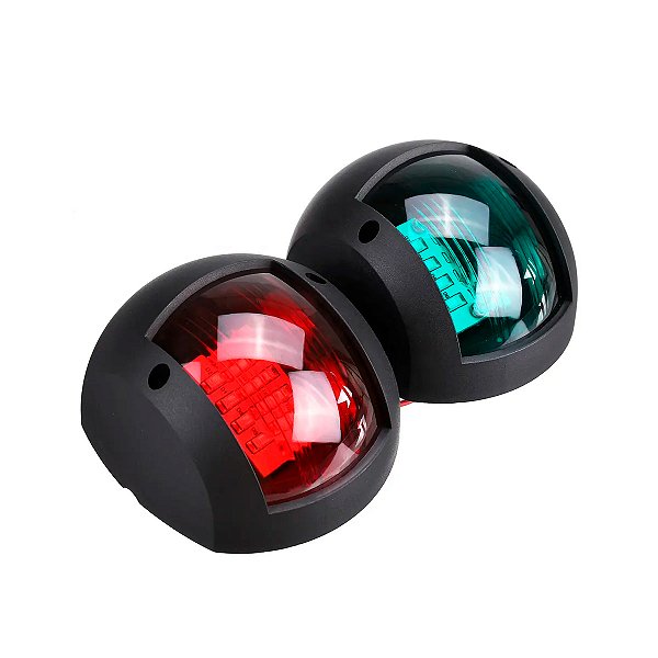 Luz de Navegação BB/BE Para Targa LED 12-24V Em Nylon Cor Preta
