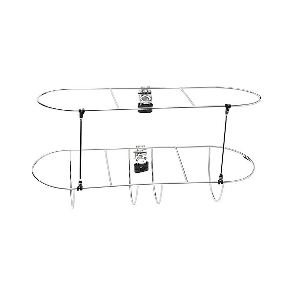 Suporte Para Defensas Até 23 cm Em Aço Inox