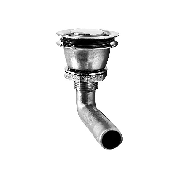Respiro Para Tanque de Combustível 90° Em l 5/8 Pol Em Aço Inoxidável