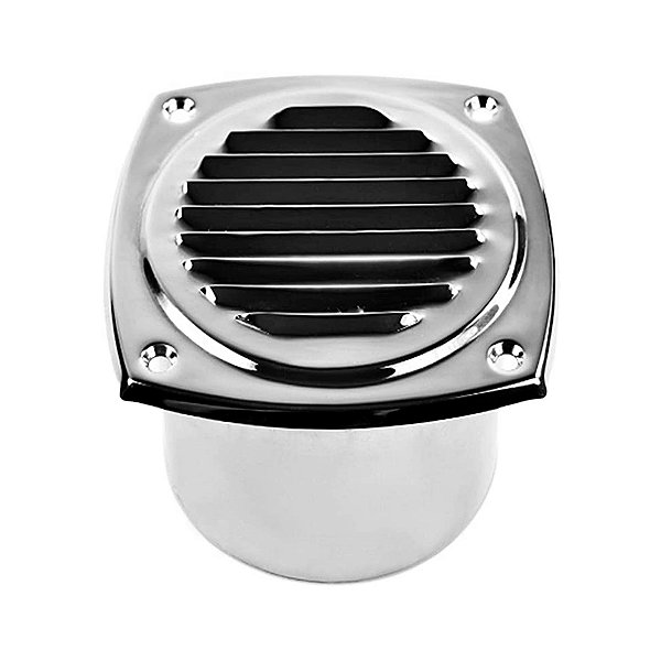Saída Grade de Ventilação Para Blower 4 Pol Em Aço Inoxidável 127 x 76 mm