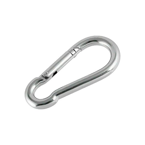 Mosquetão em Aço Inoxidável 316 4 mm