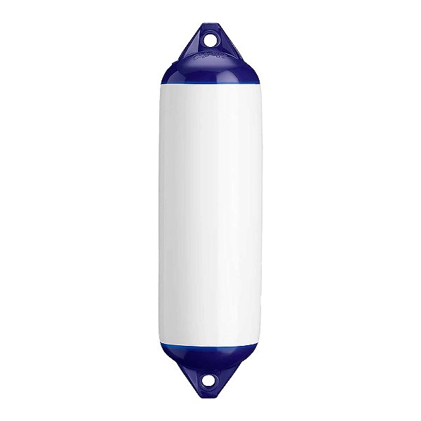 Defensa F1 Cor Branca Com Azul em Pvc 15 X 60 Cm
