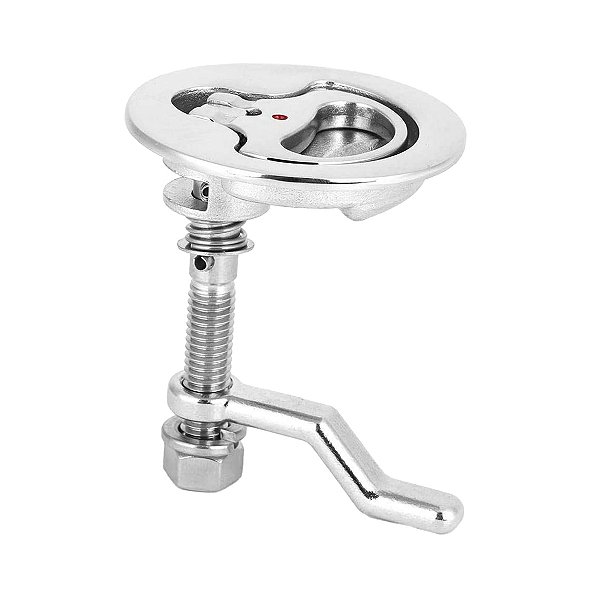 Puxador De Pressão Cockpit Com Trava em Aço Inox 316 64 X 75 X 62 mm