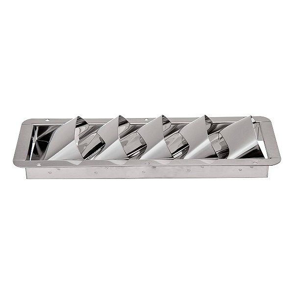 Grade de ventilação em aço inox 316 5 Folhas