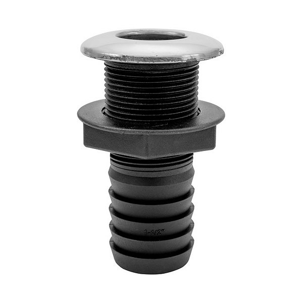 Saída de Costado Anti Retorno Acabamento Inox 316 2 Pol