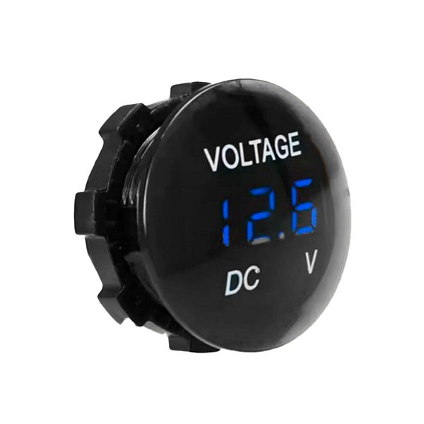 Voltímetro Digital LED Azul 5-48VDC