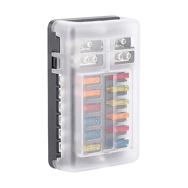 Porta Fusíveis 12 Vias 100A 32V M5
