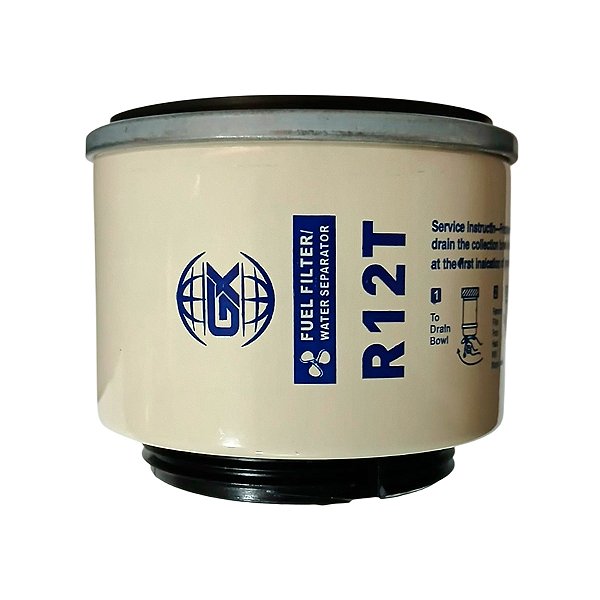 Elemento de Filtro de Combustível R12T 10 Microns