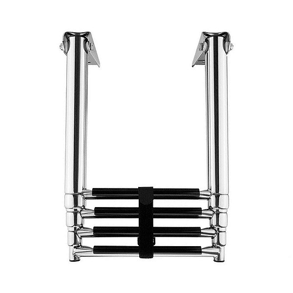 Escada Náutica Aço Inox 304 4 Degraus Wider