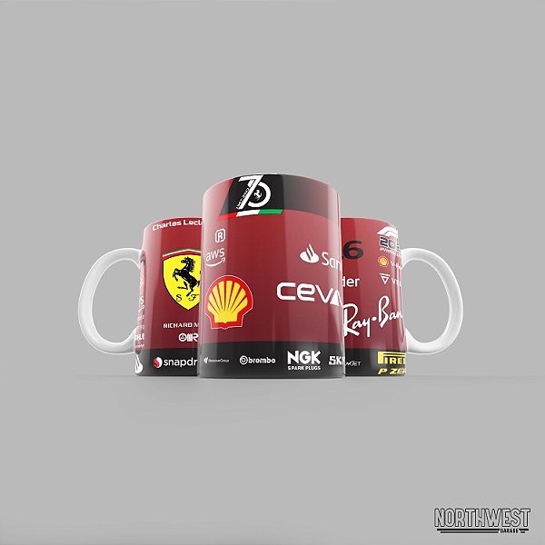 Caneca Ferrari f1 2022