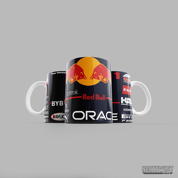 Caneca Red Bull f1 2022