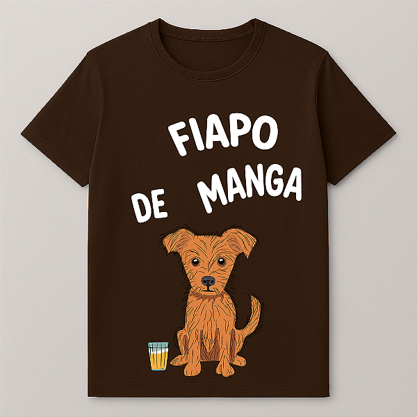 Camiseta Básica Fiapo de Manga