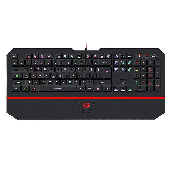 Teclado Gamer Karura 2 Membrana K502RGB Redragon