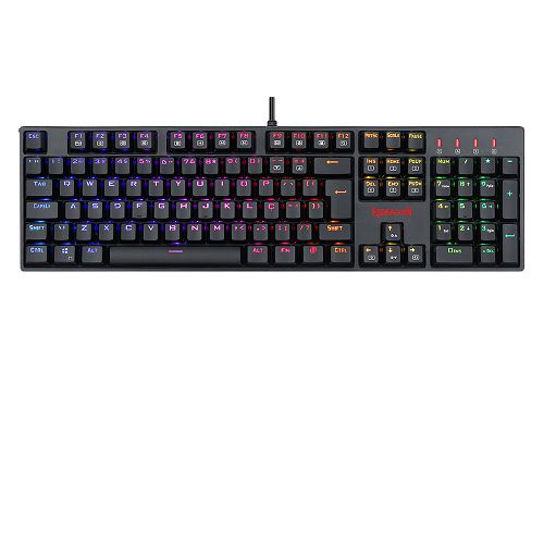 TECLADO SURARA PRO PRETO SWITCH OPTICO AZUL