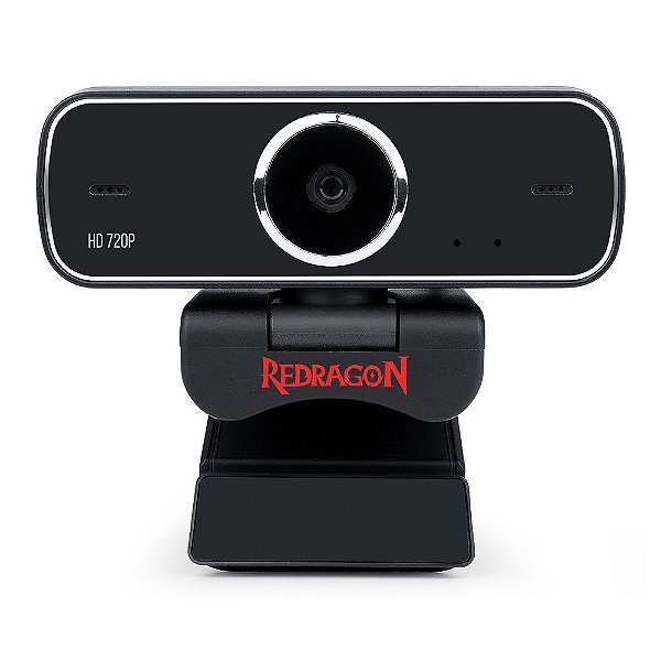 Webcam Redragon Gw600 Streaming Fobos Hd 720p Rotação 360°