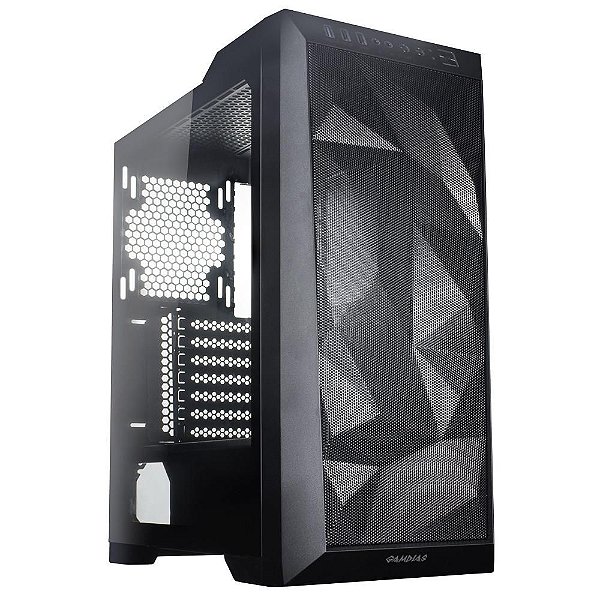 Gabinete Gamer Gamdias Athena M1 Mid Tower Lateral em Vidro