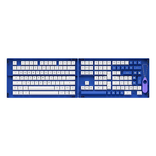 KEYCAPS PERFIL ASA PBT DOUBLE SHOT KIT COM 197 TECLAS