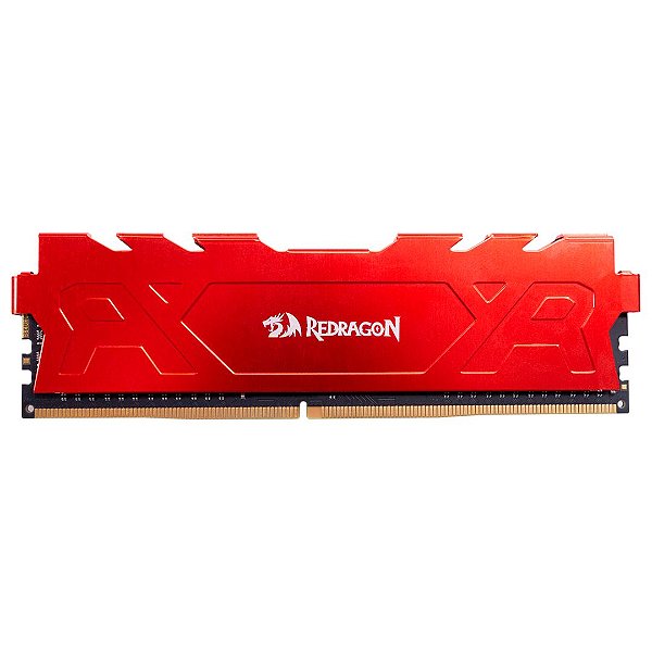 MEMORIA DDR4 REDRAGON RAGE 3200MHZ/CL16 VERMELHA  8GB
