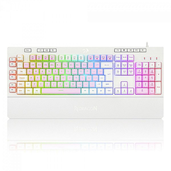 Teclado Gamer Redragon Shiva RGB K512PW-RGB