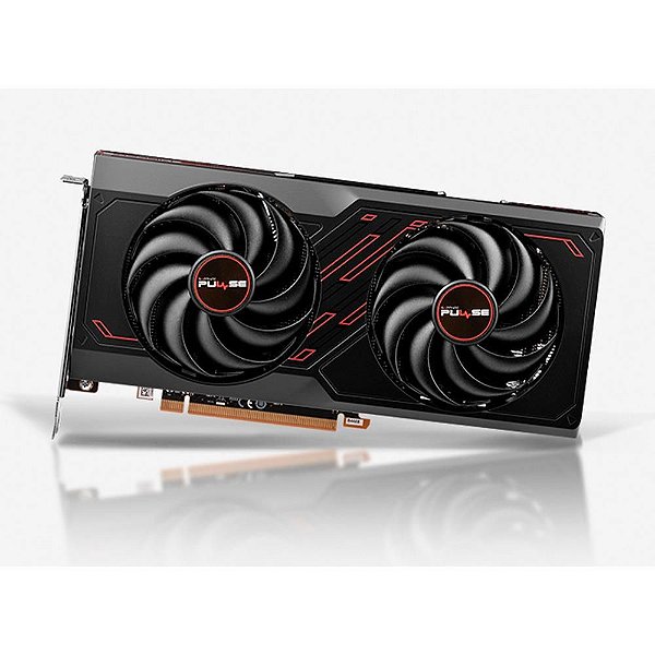 Placa de Vídeo RX 7600  Pulse Sapphire Gaming  8GB GDDR6