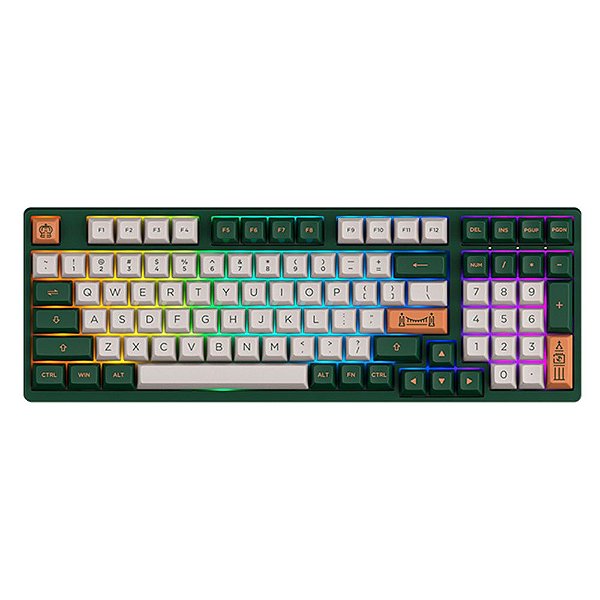 Teclado Mecânico Akko World Tour London 3098S RGB