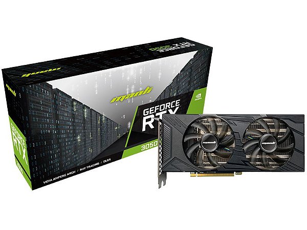 GPU NVIDIA MANLI GEFORCE RTX3050 8GB DDR6 128-BIT