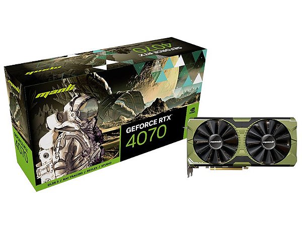 GPU NVIDIA MANLI GEFORCE RTX4070 12GB DDR6X 192-BIT