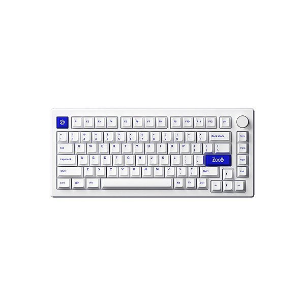 TECLADO AKKO MOD007 PC BLUE ON WHITE AKKO PIANO