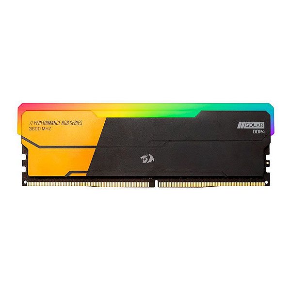 MEMORIA REDRAGON SOLAR RGB 8GB  DDR4 3600MHZ