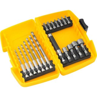 Jogo Combinado Brocas e Bits com 19 Peças Vonder